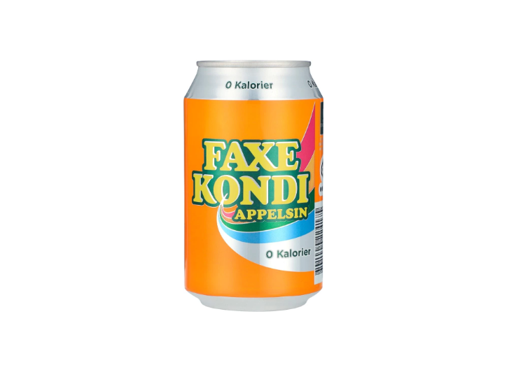 Faxe Kondi Appelsin 0 calorier